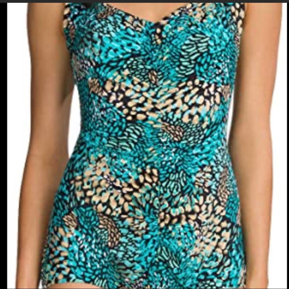 Maxine of Hollywood full cover swimsuit